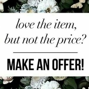 Offers are welcomed!!